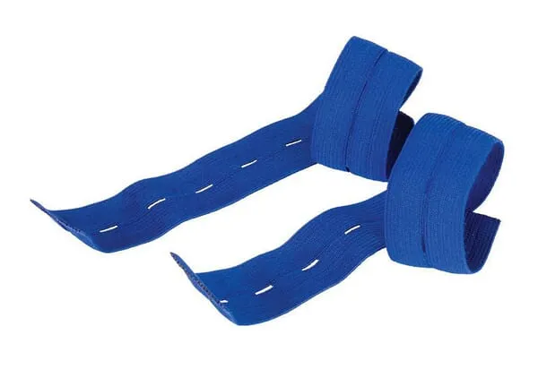 Pásky ke kolenním chráničům, elastické, 50 cm, 10 ks