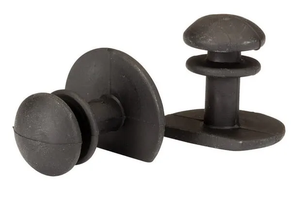 Knoflíky pro kolenní chrániče, dlouhé, 10 ks