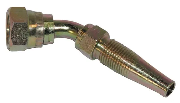 Šroubovací spojky F 45 převlečná matice BSP s vnějším kuželem 60°