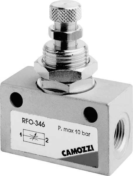 Regulační průtokový ventil – dvousměrný – typu RFO...