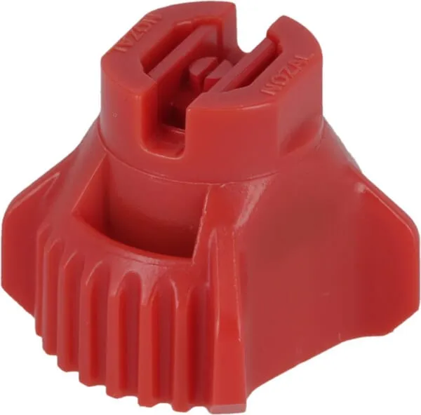 Sada plochých postřikovacích trysek RFX 120°, 04 červené, 8 ks