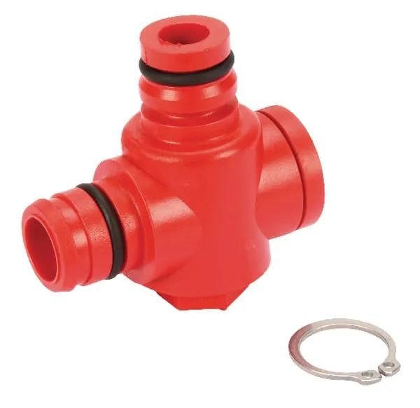 Zpětný vyplachovací kohout Rau