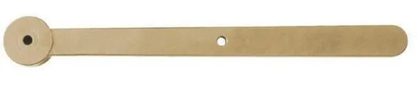 RIV 9881 Mosazná páková rukojeť KARBON