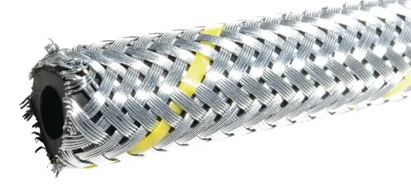 Kaučuk palivové hadice s ocelovým výpletem (typ RM)