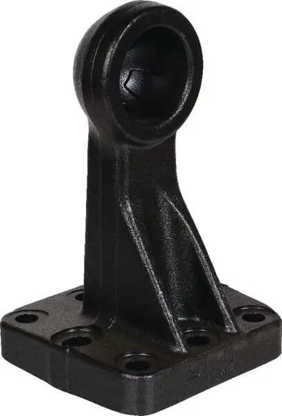 Tažné oko s přírubou, kuličková spojka 80 mm 145x145mm