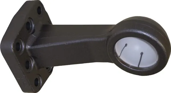 Tažné oko s přírubou, kuličková spojka 80 mm, minimální údržba
