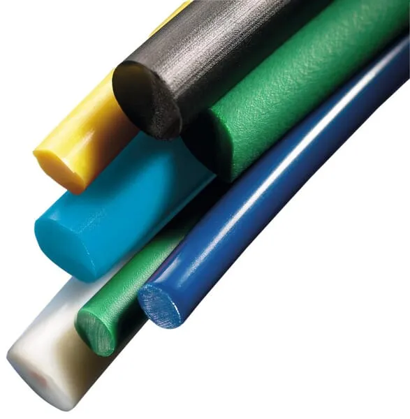 Pásy s kulatým průřezem s otevřeným koncem