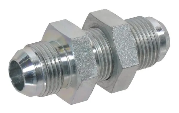 Přepážkové šroubení - vnější JIC x vnější JIC