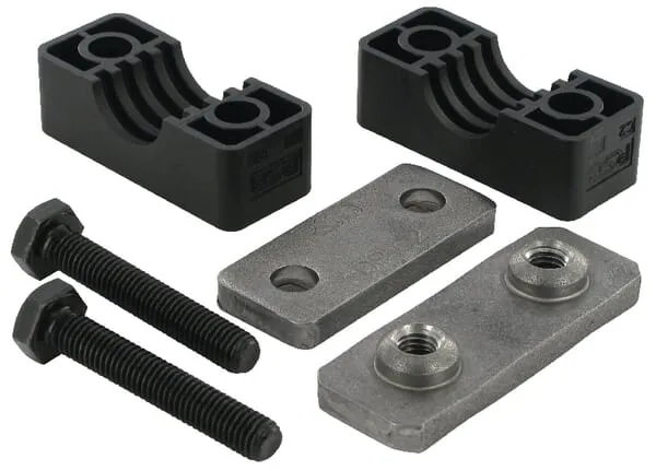 Objímky na jednotlivé trubky, těžké, polyamid (PA) - RS-ZPA