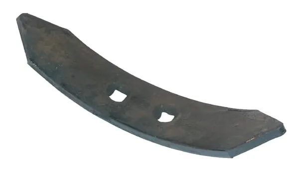 Radlice kultivátoru 230x53x8 mm, otočná, zahnutá, 2 otvory