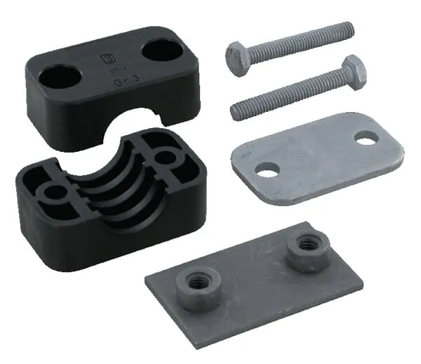 Trubková spona kompletní, 20 mm (5)