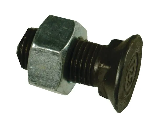 Pluhový šroub + matice, M12x1,25x30-12.9-DIN608-BK55