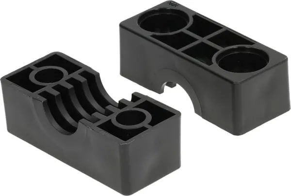 Těleso trubkových spon - typ RS 911...ZPP - jednoduché - těžká konstrukční řada - polypropylen (PP)