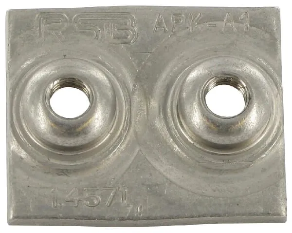 Navařovací deska jednoduchá, nerezová ocel, vel. 1