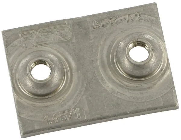 Navař. deska jednod. V2A vel.2