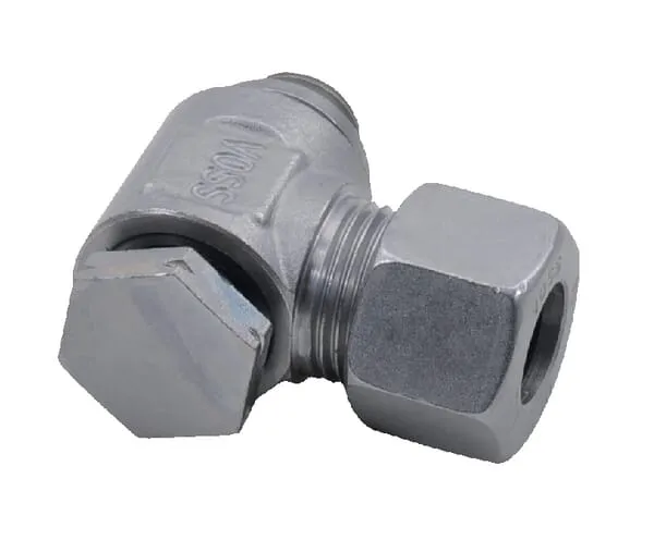 Duté spojky Banjo 90°, RSWV-BSP