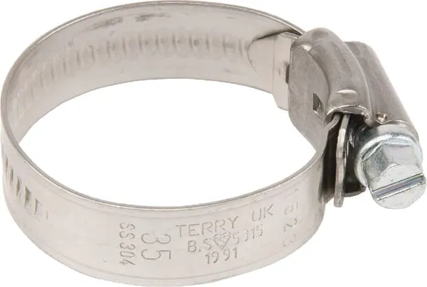 Spona šneková 25-35 Hi-grip