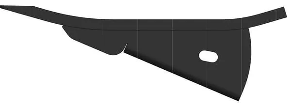 Plužní těleso s-m