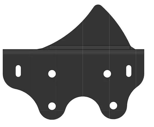 Podpěra plužního tělesa s-m