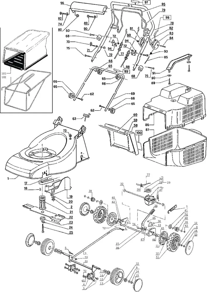 Kompletní přístroj pro Sandrigarden typ SG 51 SP/C