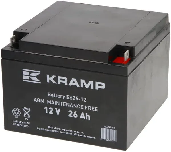 Baterie 12 V 26 Ah Kramp