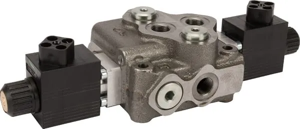 Hydraulické rozvaděče SD5 Monoblock elektrické 3/8" BSP 45 L/min 315 bar