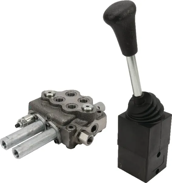 Sada ventilů pro čelní nakladače, 2 sekce, ručně ovládané, SD5