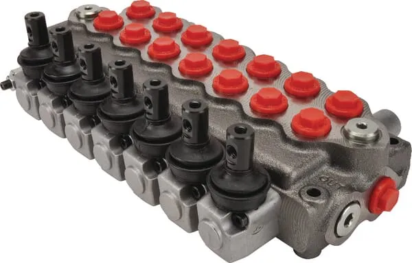 Hydraulický rozvaděč SD5/7-P(KG3-120)1-8 x 7AET