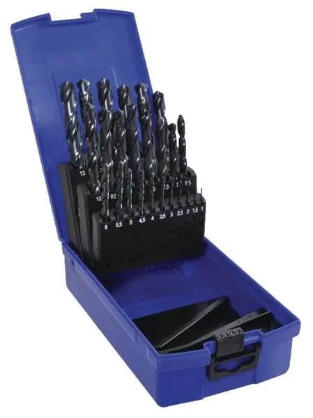Sada vrtáků do kovu, 25dílná