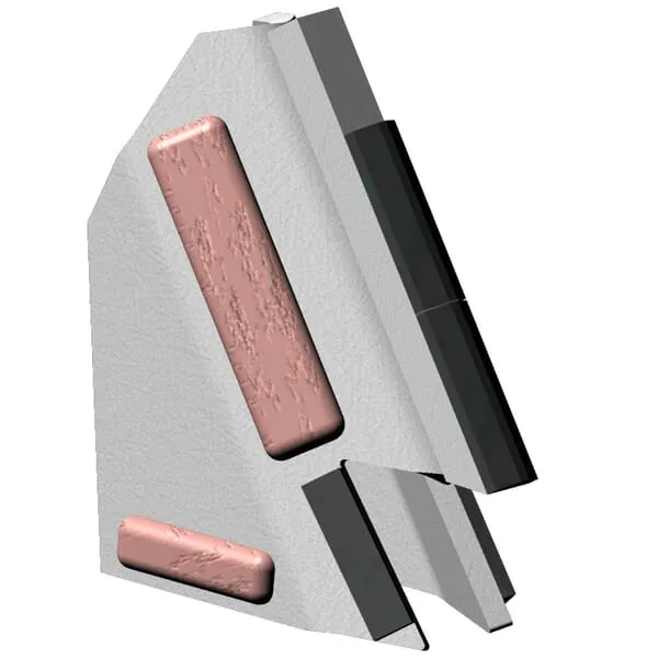 Špička hloubkového kypřiče, karbid