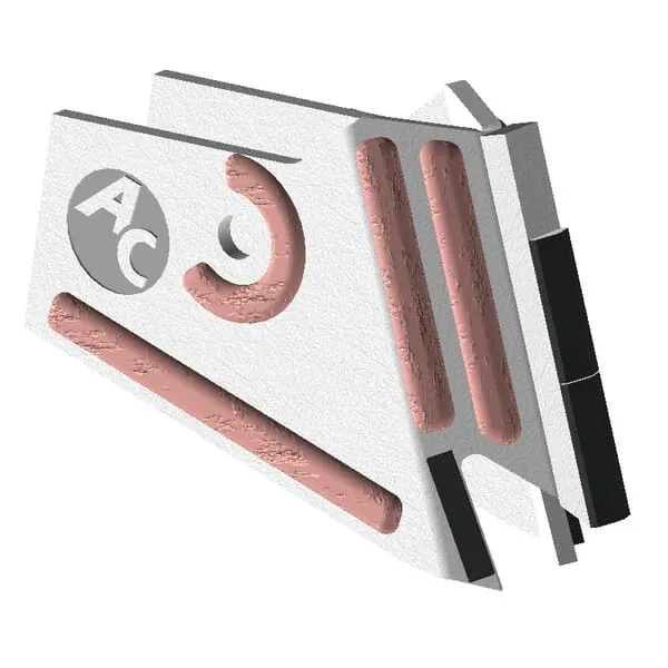 Špička hloubkového kypřiče, karbid