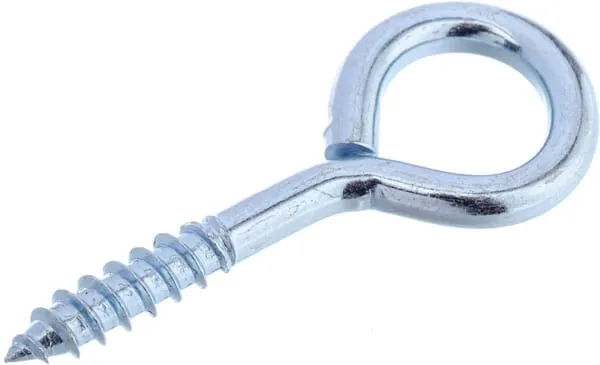 Šroub s okem 4x 30 mm kulatý, ocel, Kramp