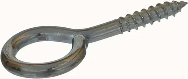 Šroub s okem 4x 30 mm kulatý, ocel, Kramp