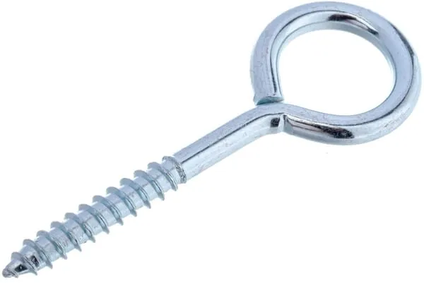 Šroub s okem 4,9x 50 mm kulatý, ocel, Kramp