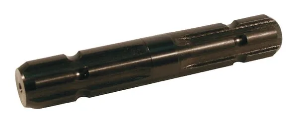 Hřídele s oboustranným drážkováním