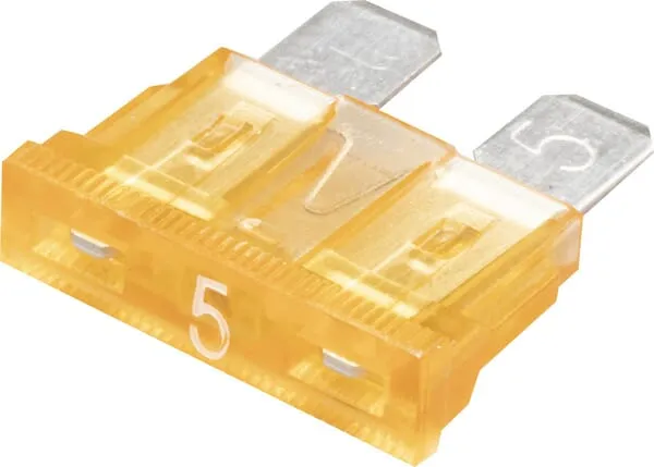 Nožová pojistka 5 A LED