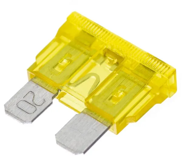 Nožová pojistka 20 A LED