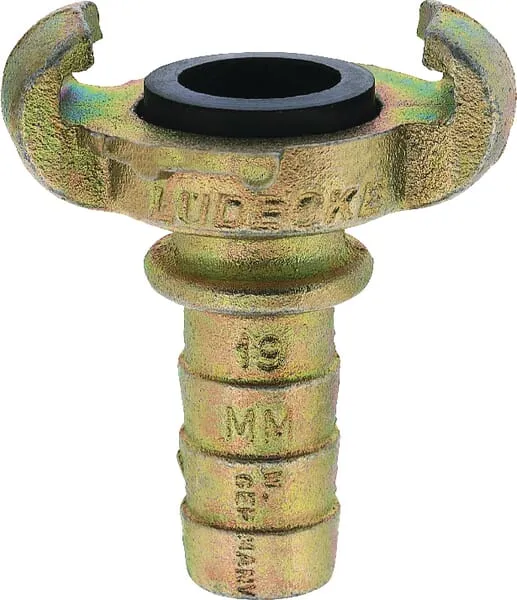 Hadicová spojka s ozubem