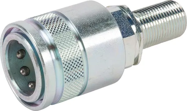 Rychlospojky, samice s vnějším metrickým závitem, SKP-F (Schott)