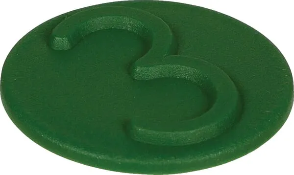 Značkovací svorky 3 zelená