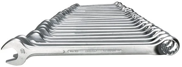 Sada očkových plochých klíčů 20-dílná