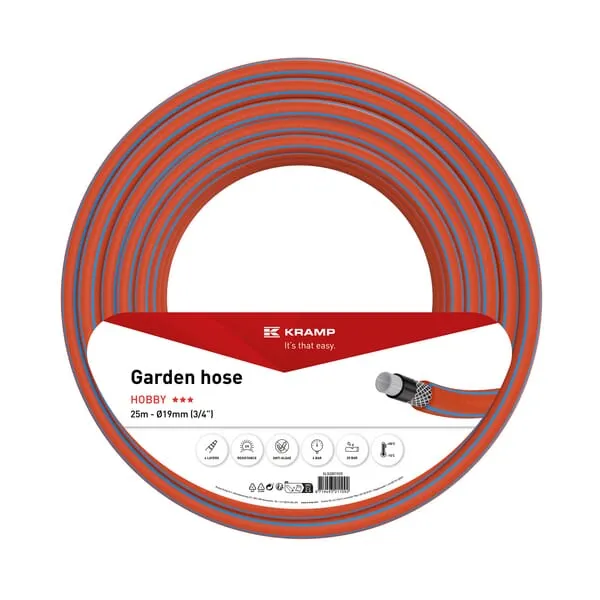 Zahradní hadice Hobby 3/4", 25 m