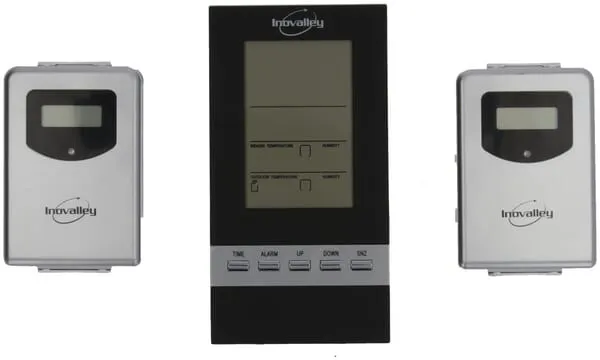 Bezdrátová meteorologická stanice se 2 snímači