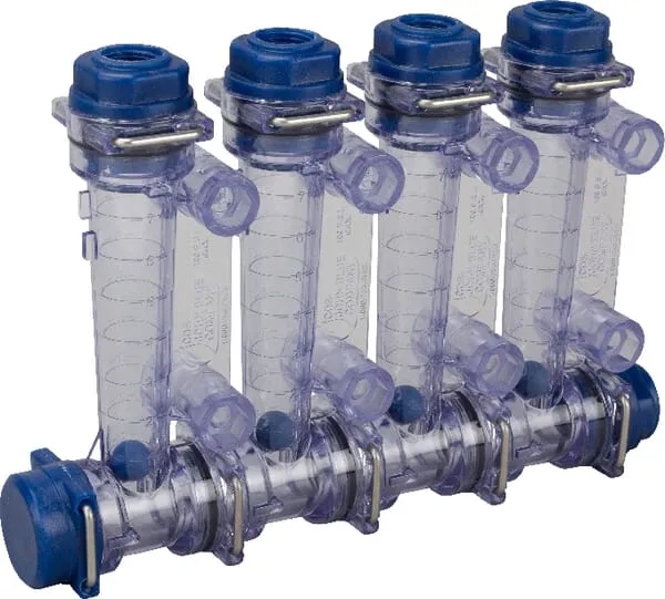 Monitor průtoku, 4 porty