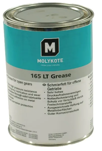 Přilnavý tuk na ozubená kola, 165LT Molykote