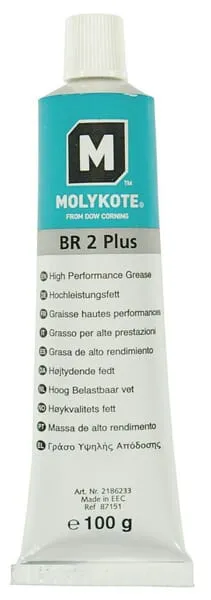 Mazivo na valivá a kluzná ložiska BR2, Molykote