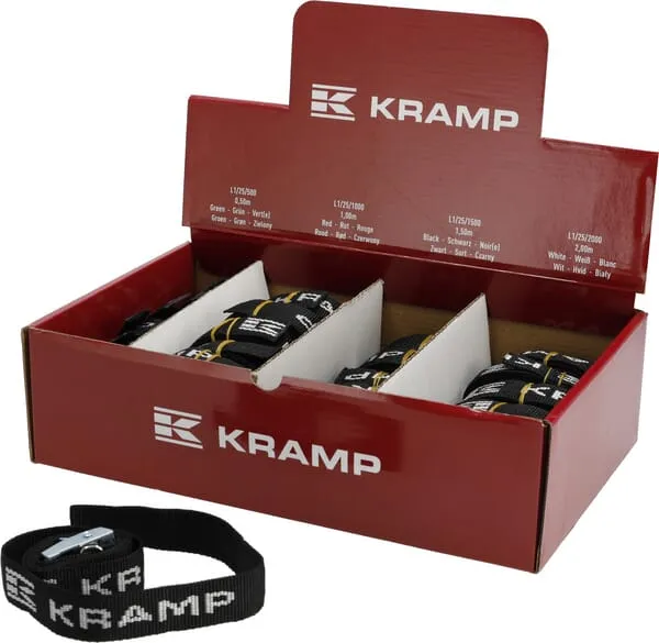 Upínací popruhy Kramp, sada