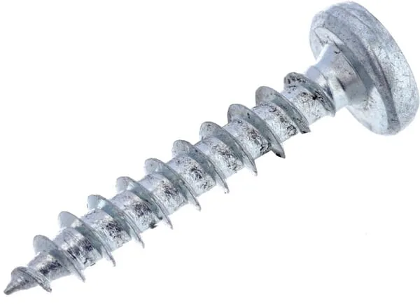 Šroub do dřeva 4,5 x 25 mm PZ2 půlkulatá hlava, ocel, Kramp