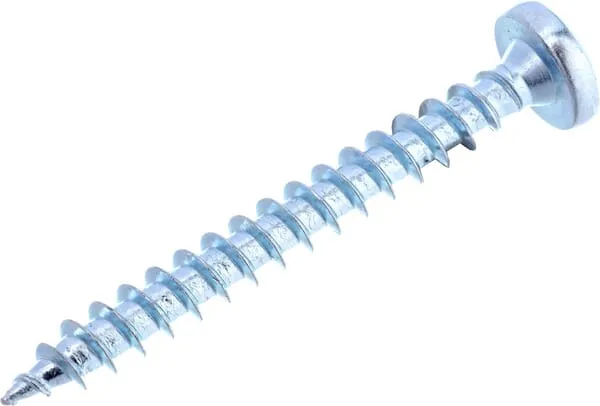 Šroub do dřeva 4,5 x 40 mm PZ2 půlkulatá hlava, ocel, Kramp