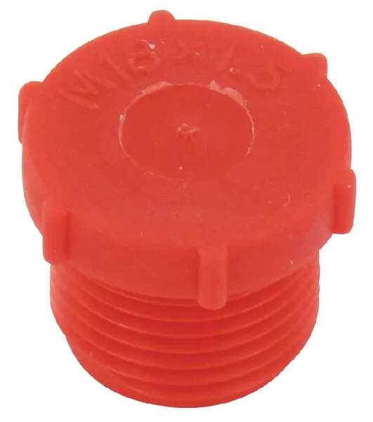 Protiprach.zátka metr. M18x1,5